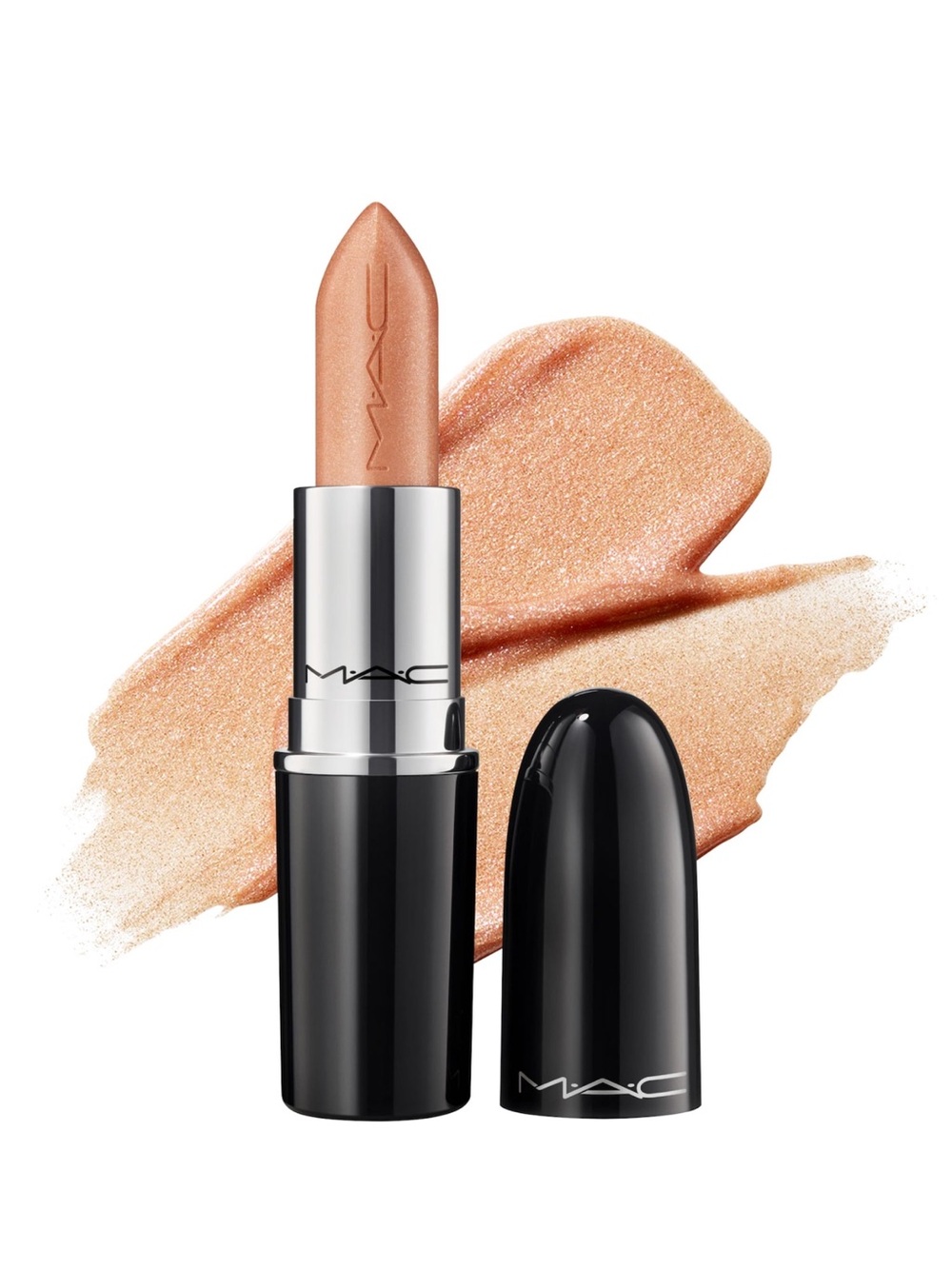 MAC Lustreglass Sheer-Shine Lipstick 512 Party Trick